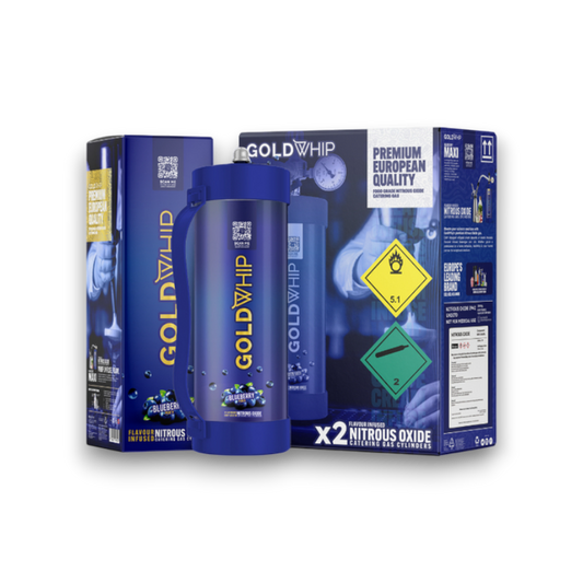 CREAM CHARGER GOLDWHIP MAXI BLUEBERRY 2000GM