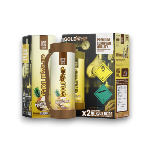 CREAM CHARGER GOLDWHIP MAXI PINACOLADA 2000GM