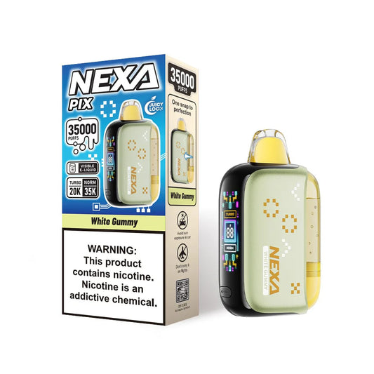 NEXA PIX ULTRA WHITE GUMMY 35K