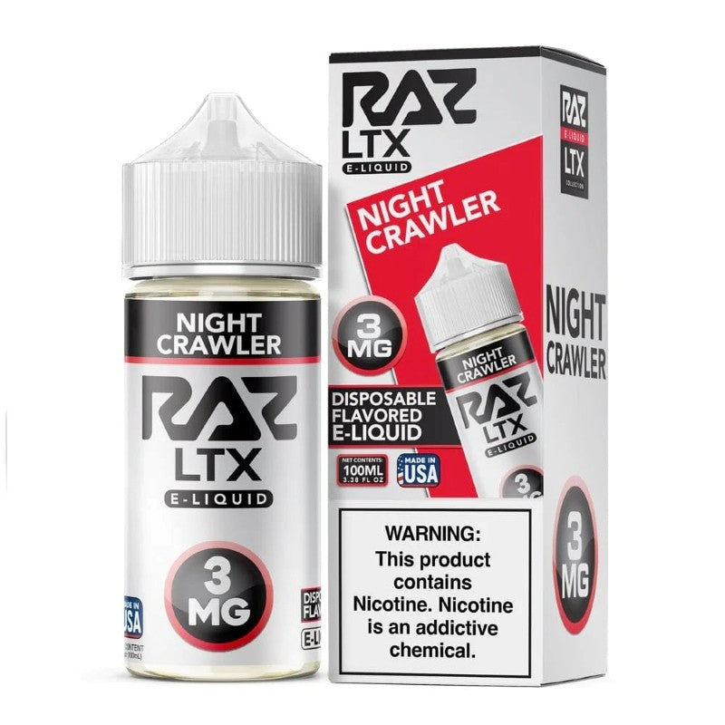 POD JUICE X RAZ NIGHT CRAWLER 3MG 100ML