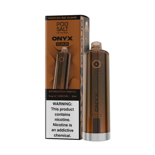 POD SALT ONYX CLOUD BUTTERSCOTCH TOBACCO 25K