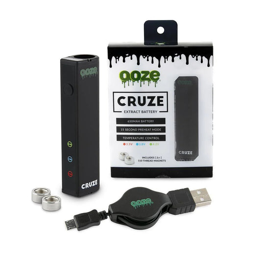OOZE CRUZE BATTERY BLACK 650MAH