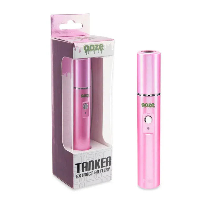 OOZE TANKER 510 THREAD BATTERY ICE PINK
