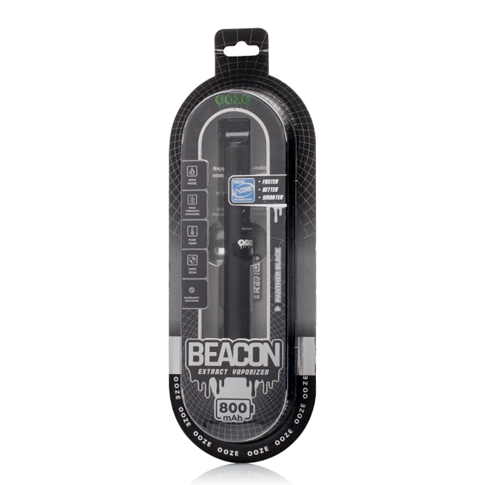 OOZE BEACON EXTRACT VAPORIZER PANTHER BLACK 800MAH