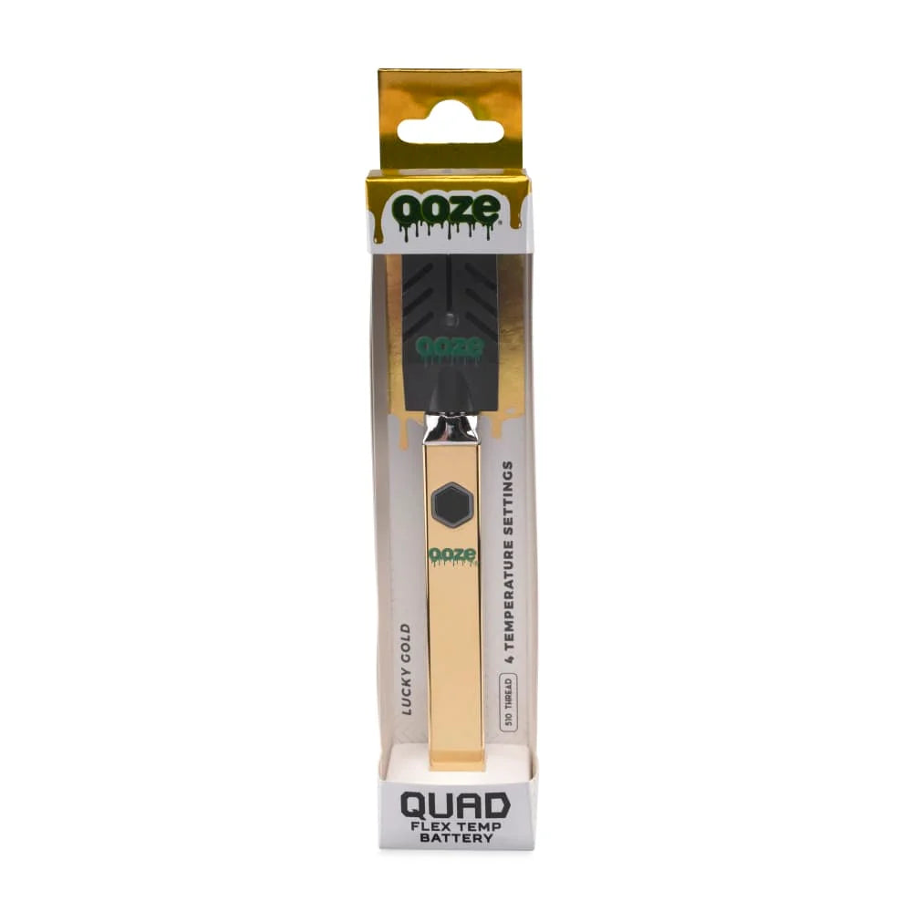 OOZE QUAD FLEX BATTERY 500MAH LUCKY GOLD