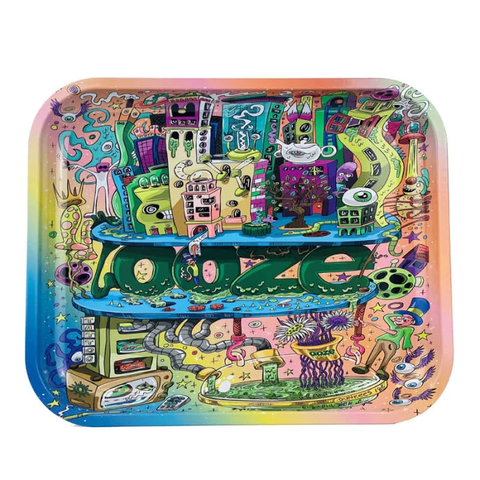 OZE METAL ROLLING TRAY LARGE AFTER HOURS OOZ 802
