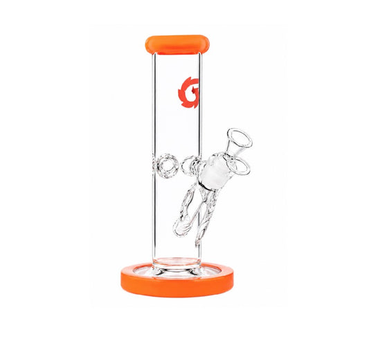 GLASS HOUSE STRAIGHT ORANGE 9MM 10"