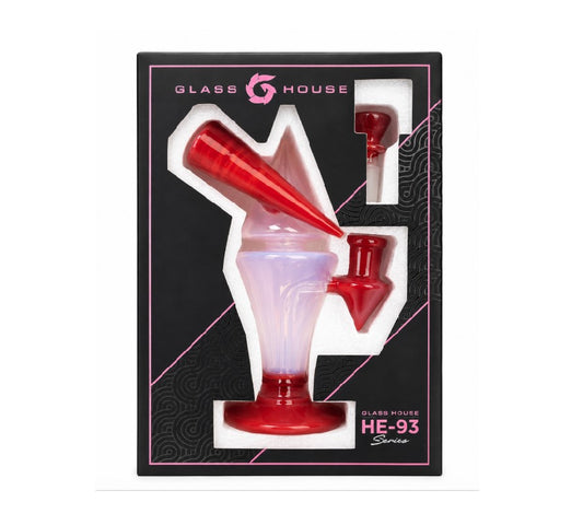 GLASS HOUSE CONE RIG SERIES ORANGE HE-093RP
