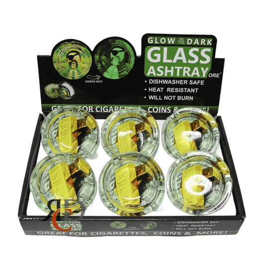 ASHTRAY DRAK & GLOW 6CT