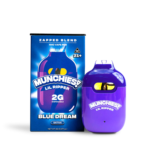 MUNCHIES LIL RIPPER ZAPPED BLEND BLUE DREAM SAT 2G|843321998232|Pack Of|10