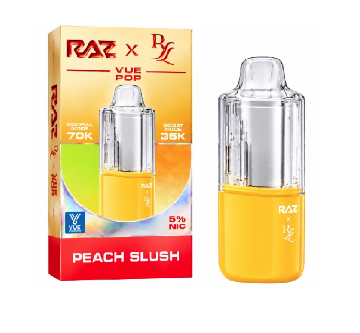 RAZ X VUE POD PEACH SLUSH 70K
