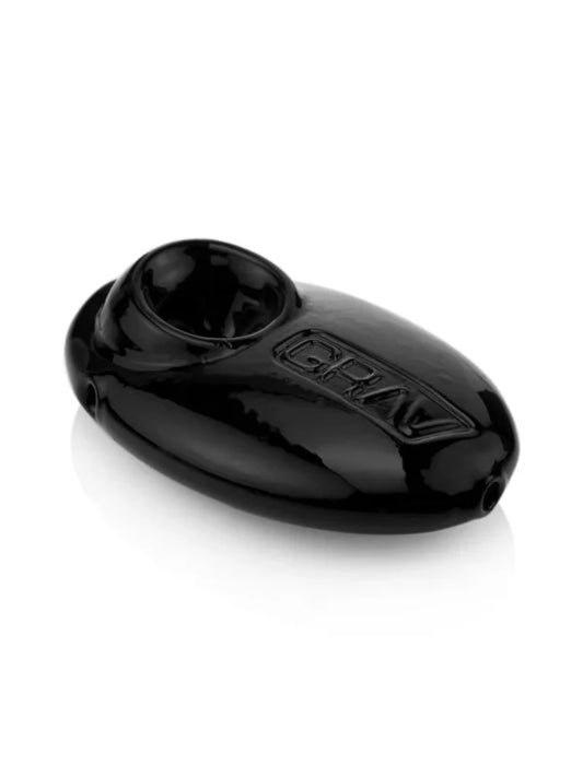 GRAV PEBBLE SPOON HP BLACK 3"