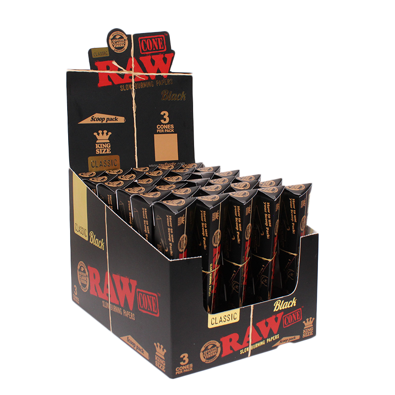 RAW KS TRIANGLE CONES 30CT
