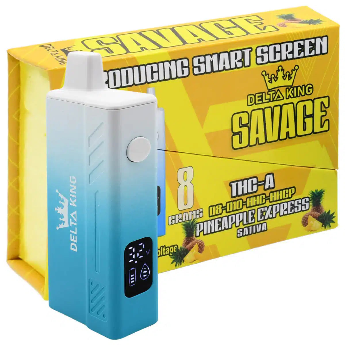 DELTA KING SAVAGE THCA PINAPL EXPRESS SAT 8GM