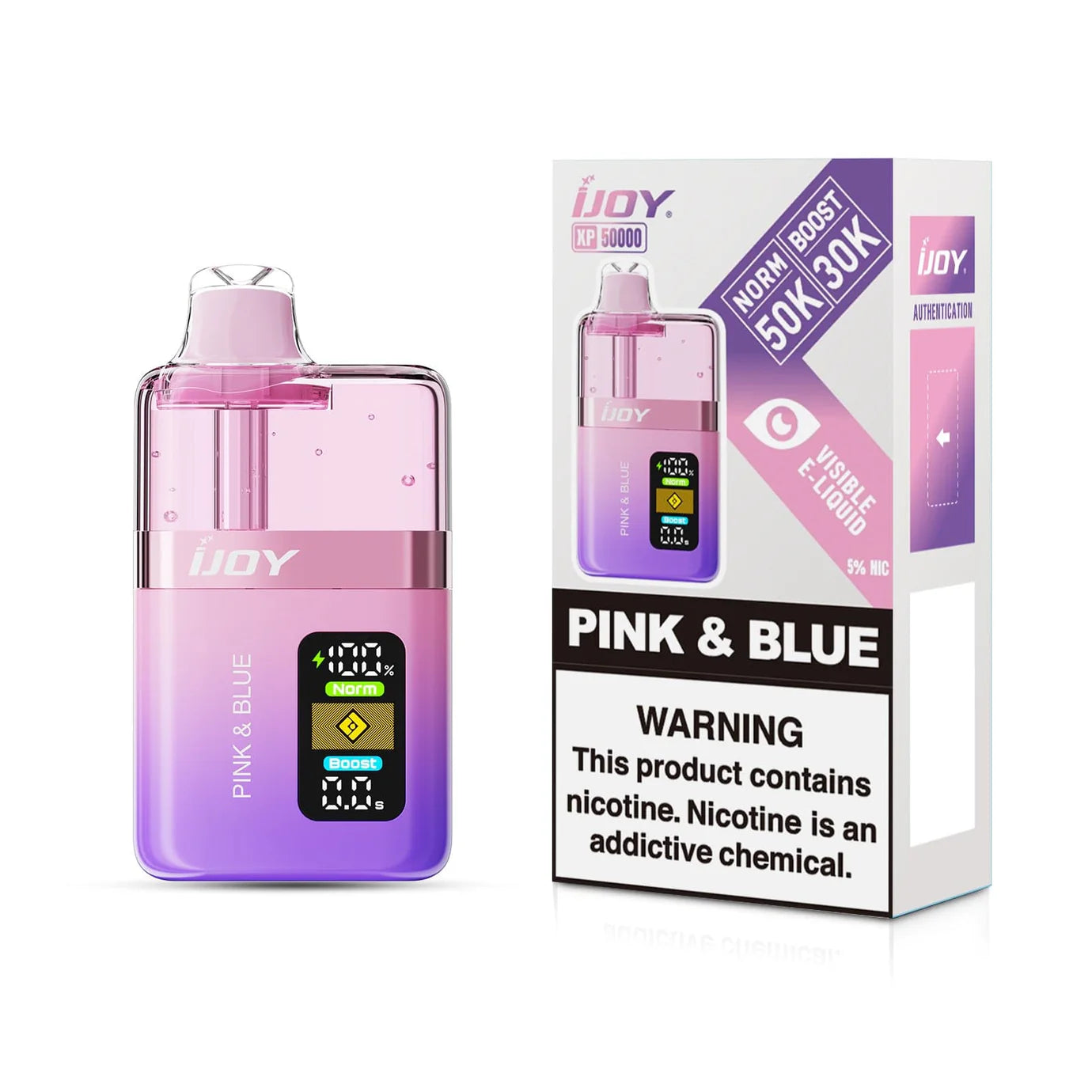 IJOY XP PINK & BLUE 50K