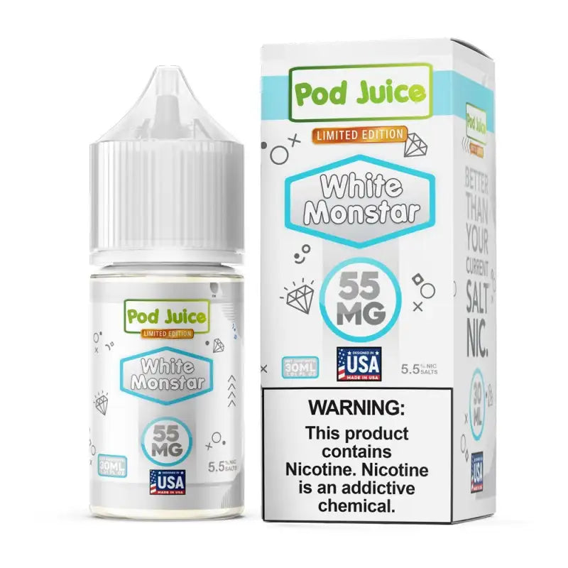 POD JUICE WHITE MONSTER 30ML 55MG