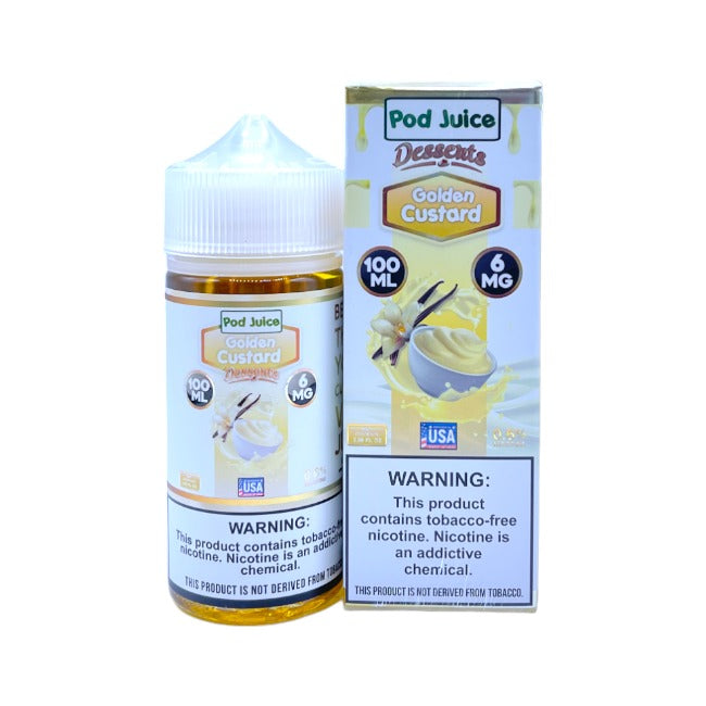 POD JUICE GOLDEN CUSTARD 100ML 6MG