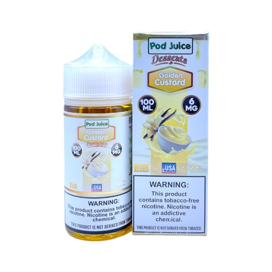 POD JUICE GOLDEN CUSTARD 100ML 6MG