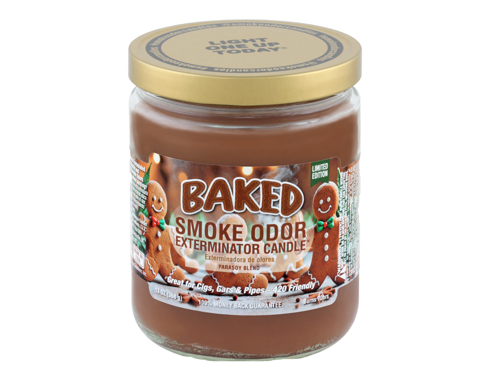SMOKE ODOR CNDL BAKED 13OZ 1CT
