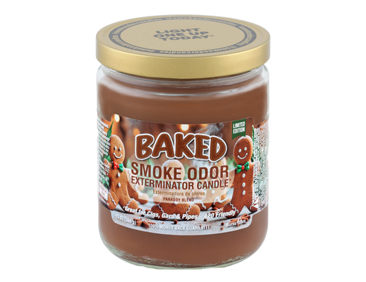 SMOKE ODOR CNDL BAKED 13OZ 1CT