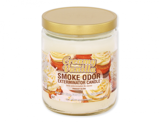 SMOKE ODOR CNDL CREAMY VANILLA 13OZ 1CT