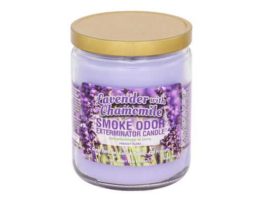 SMOKE ODOR CNDL LAVENDER WITH CHAMOMILE 13OZ 1CT