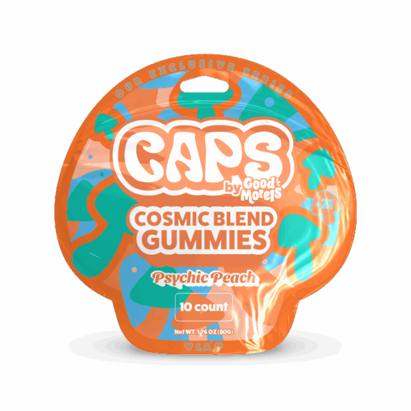 CAPS COSMIC BLEND GUMY PSYCHIC PEACH 10CT
