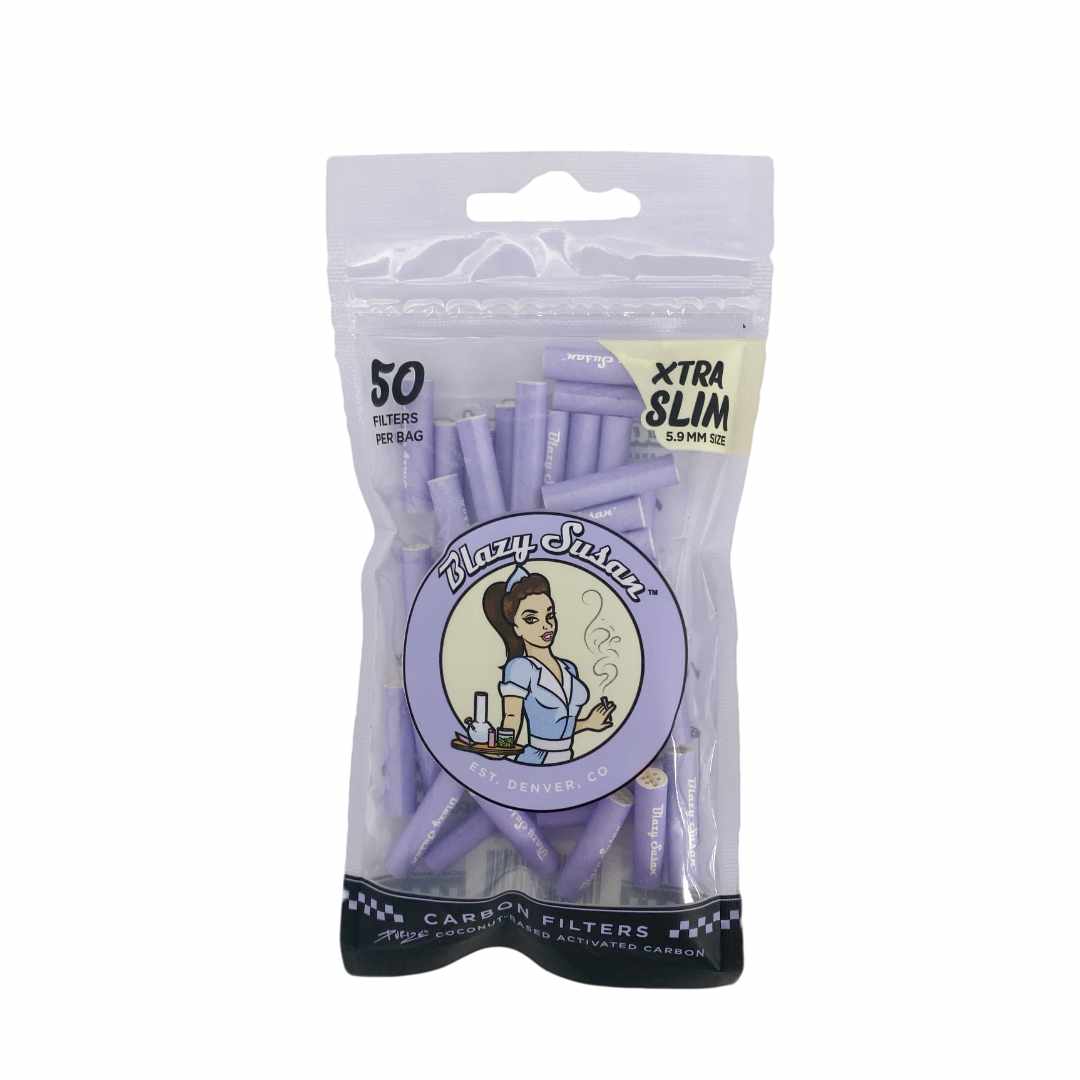 BLAZY SUSAN PURPLE PURZE XTRA TIPS 50CT