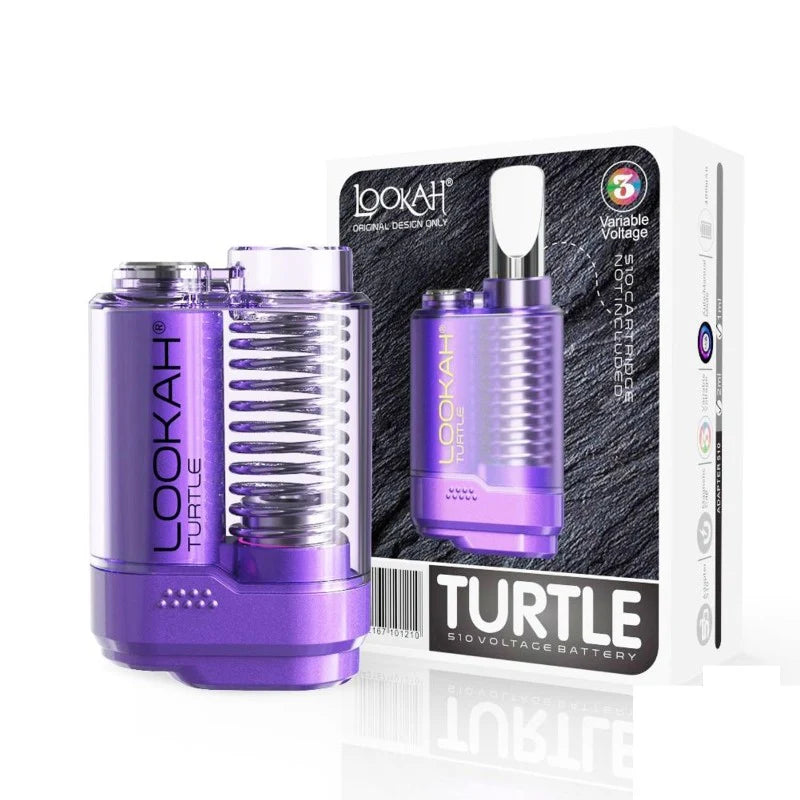 LOOKAH 510 BATTERY TURTLE PURPLE 400MAH