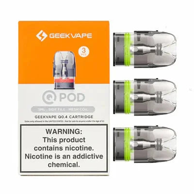 GEEKVAPE Q CARTRIDGE 0.4OHM 3ML 3CT