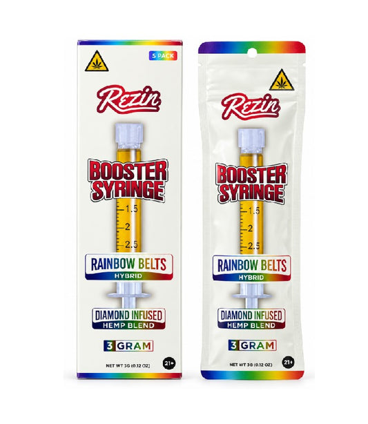 REZIN BOOSTER SYRINGE DIAMOND RAINBOW BELTS HYBD 3GM