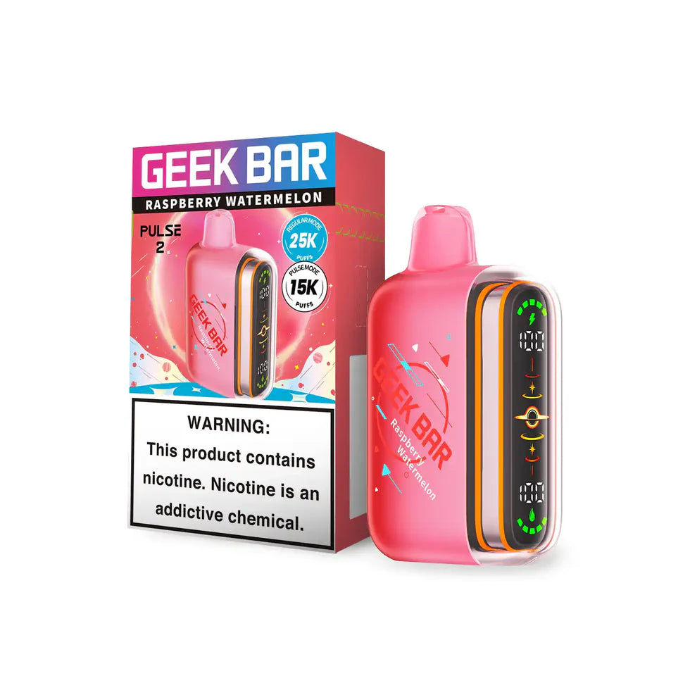 GEEK BAR PULSE 2 RASBERRY WATERMELON 25K