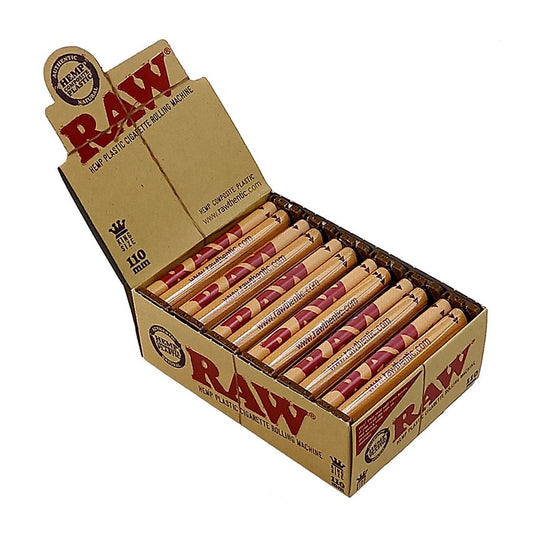 RAW PLASTIC CIGARETTE ROLLING MACHINE KING SIZE 110MM
