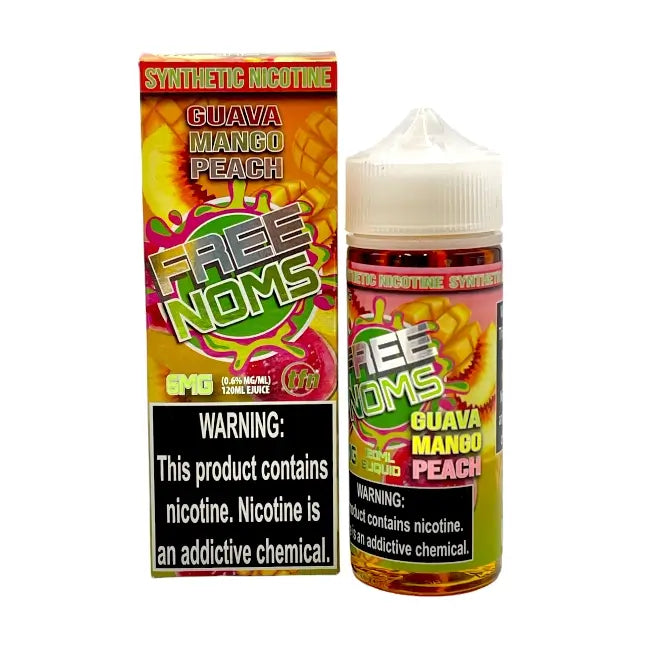 NOMS   GUAVA MANGO PEACH 6MG 120ML