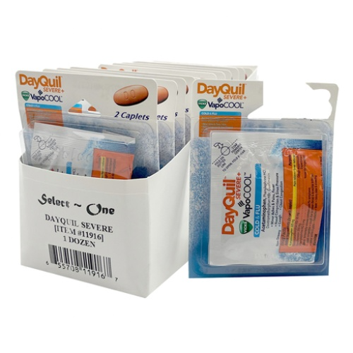 Dayquil Severe Single Pack Blister 12 x 1 12cs|655708119112|Pack Of|12