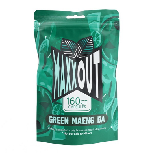 PAIN OUT MAXX KRATOM GREEN MAENGDA CAPSULES 160CT