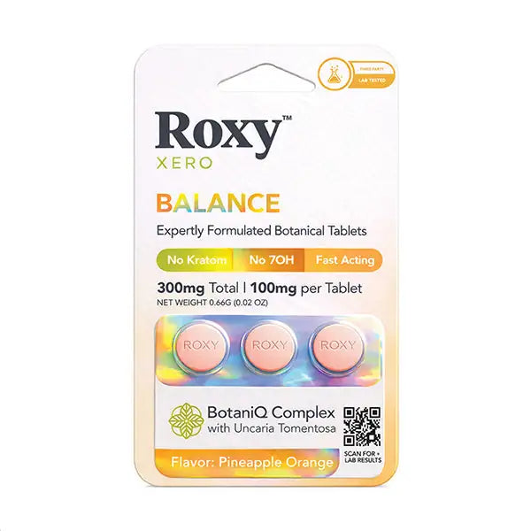 ROXY XERO BALANCE BOTANIC PINAPLE ORNGE 300MG 3CT