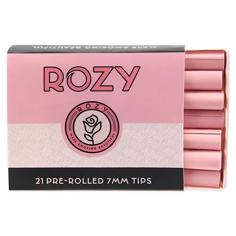 ROZY PINK 7MM TIPS 21/20CT