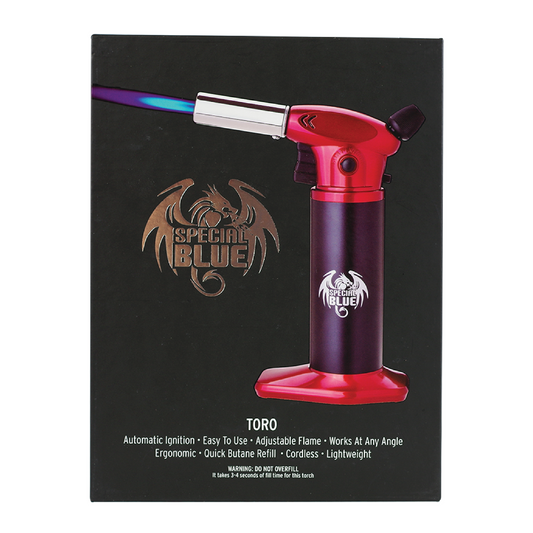 SPECIAL BLUE TORCH TORO REFILABLE RED 1CT