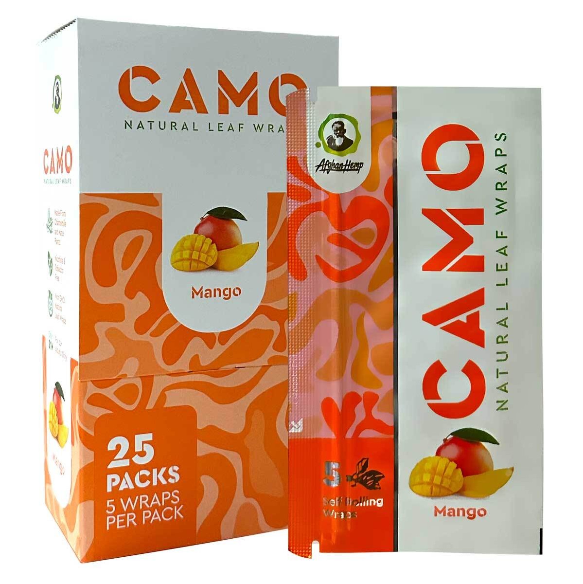 CAMO NATURAL LEAF WRAPS MANGO