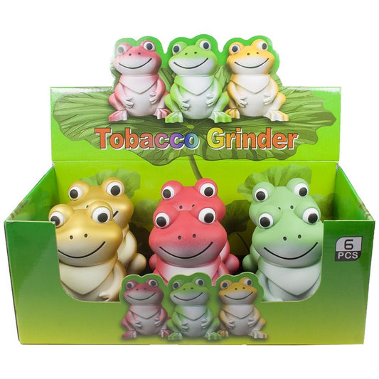TOBACCO GRINDER FROG DESIGN 12CT