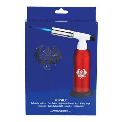 SPECIAL BLUE TORCH MONSTER BUTANE RED