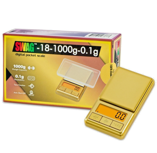 SWAG DIGITAL POCKET SCALE 18 1000G 0.1G