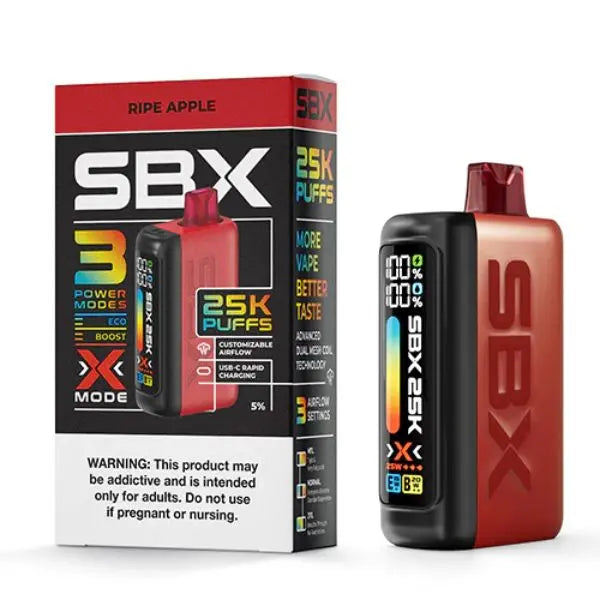 SBX 25K |SBX RIPE APPLE 25K|810100434854|Pack of 5