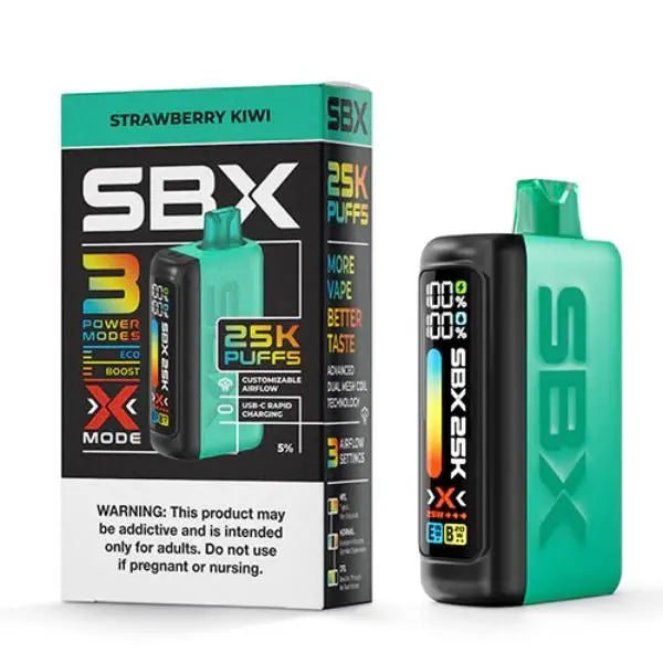 SBX 25K |SBX STRAWBERRY KIWI 25K|810100434946|Pack of 5