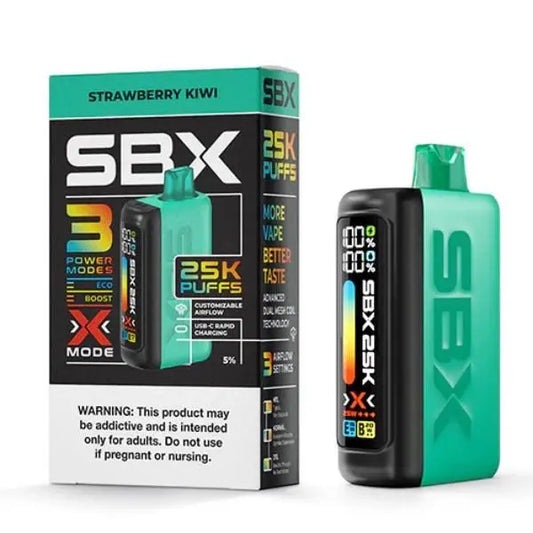 SBX 25K |SBX STRAWBERRY KIWI 25K|810100434946|Pack of 5