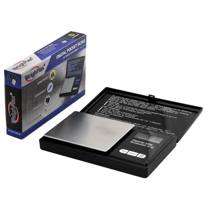 WEIGHMAX W-3805-650-BLACK 650GX 0.1G
