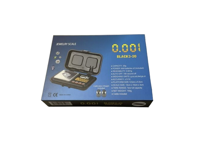 SCALE BLACK 3