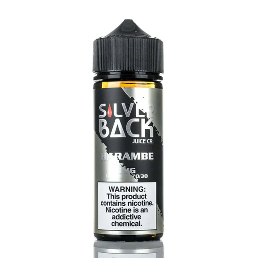 SILVERBACK JUICE CO HARAMBE CNAMN CREM CRIBEN RUM OMG 120ML