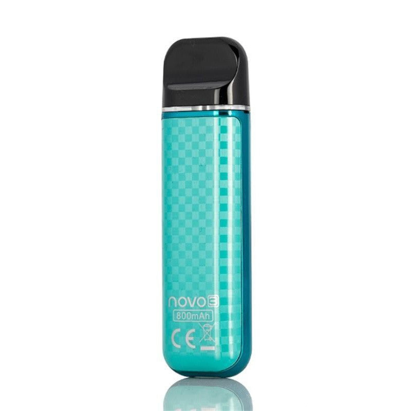 SMOK NOVO 3 KIT PEACOCK BLUE CARBON FIBER